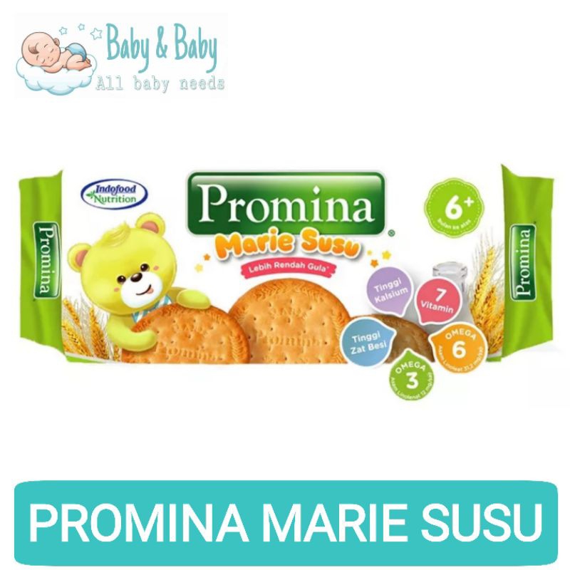 PROMINA Biskuit Marie Susu 150gr x 1pcs