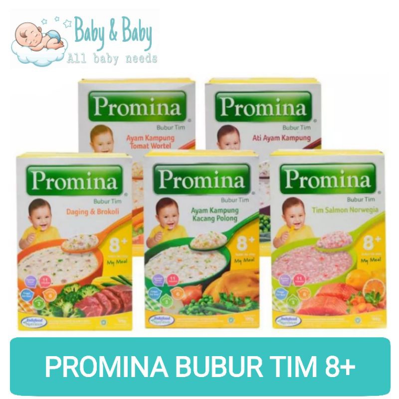 PROMINA Bubur Tim 8+ 100gr x 1pcs
