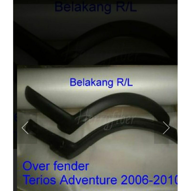 over fender terios tx adventure 2006-2010