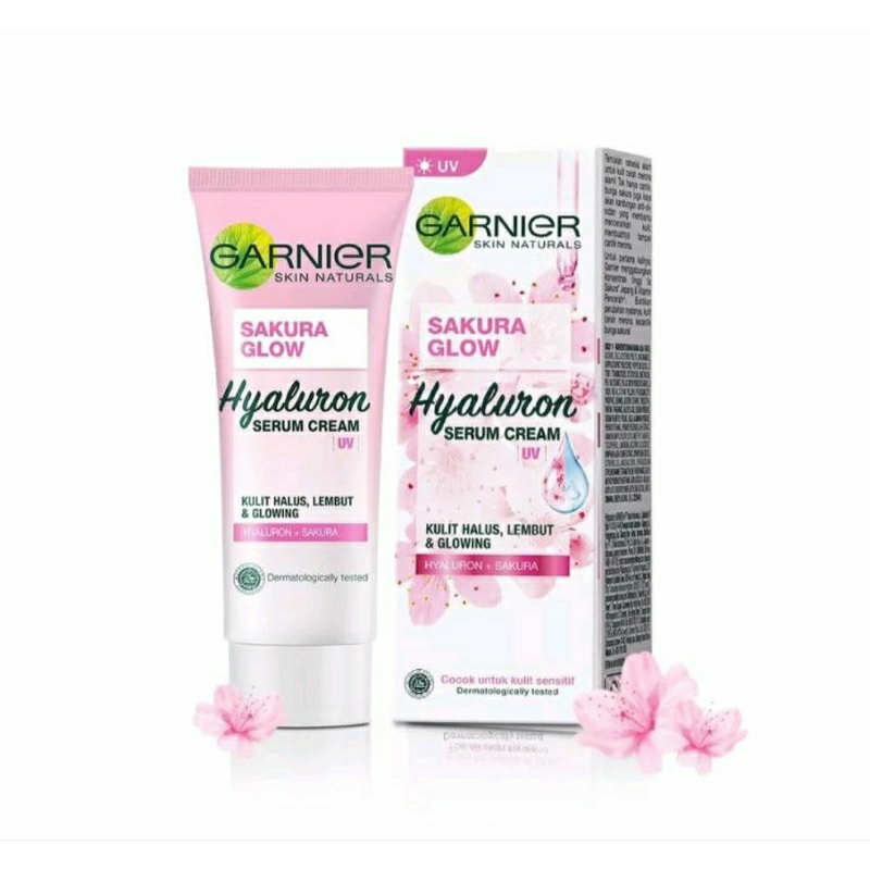 GARNIER Sakura Glow Hyaluron Serum Cream UV  20gr - Day Craem