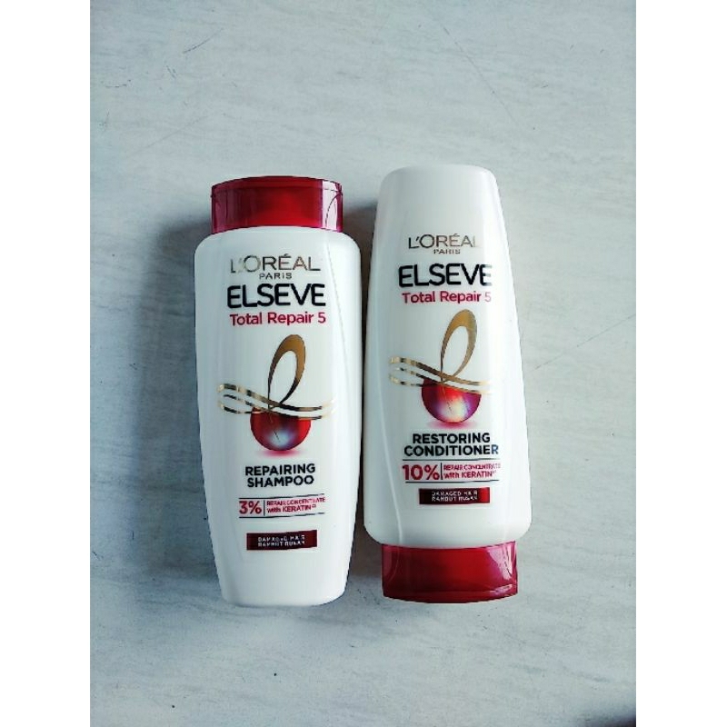 L'OREAL Paris Shampoo dan Conditioner 155 ml // Shampo Loreal