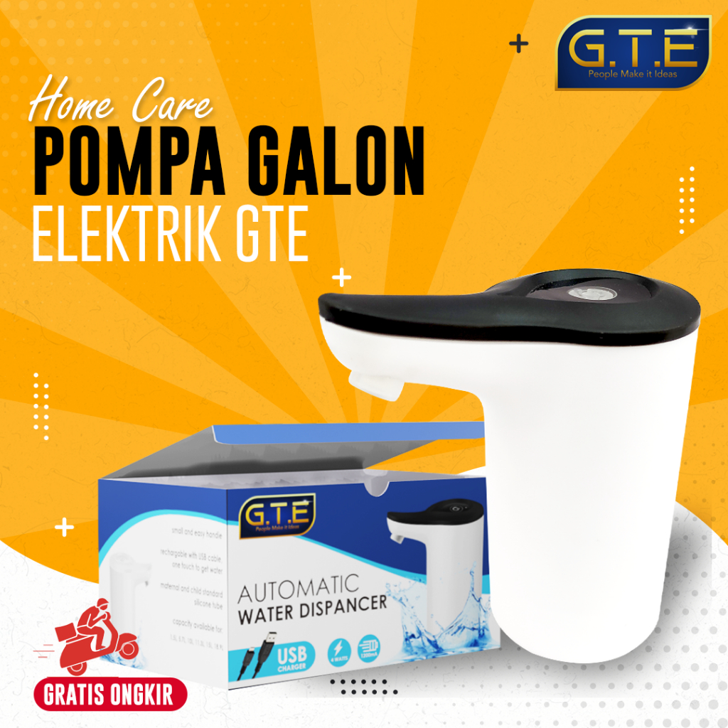 GTE | Pompa Galon Elektrik LED Portable / Pompa galon