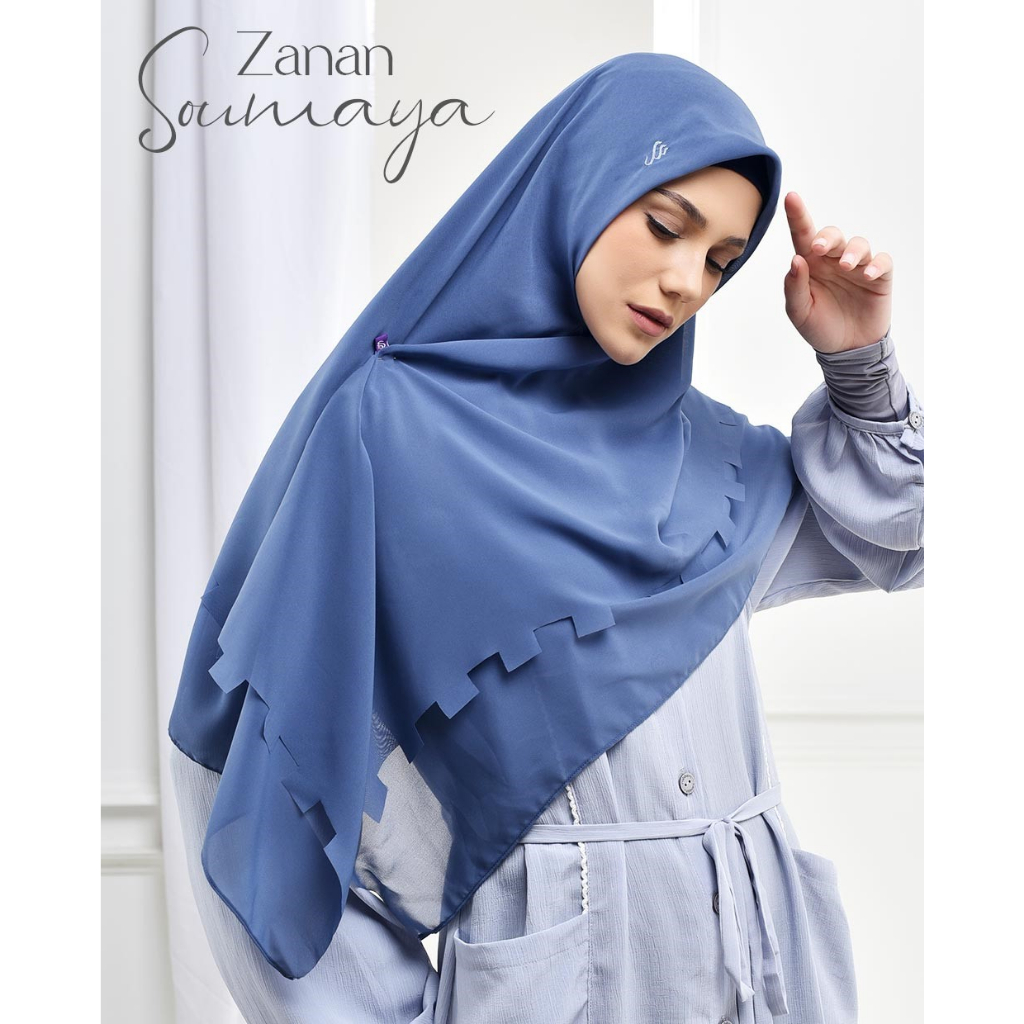 KERUDUNG ZANAN SOUMAYA RABBANI/KRD INSTAN RABBANI/KRD BERGO/KERUDUNG DEWASA/SEGIEMPAT INSTAN