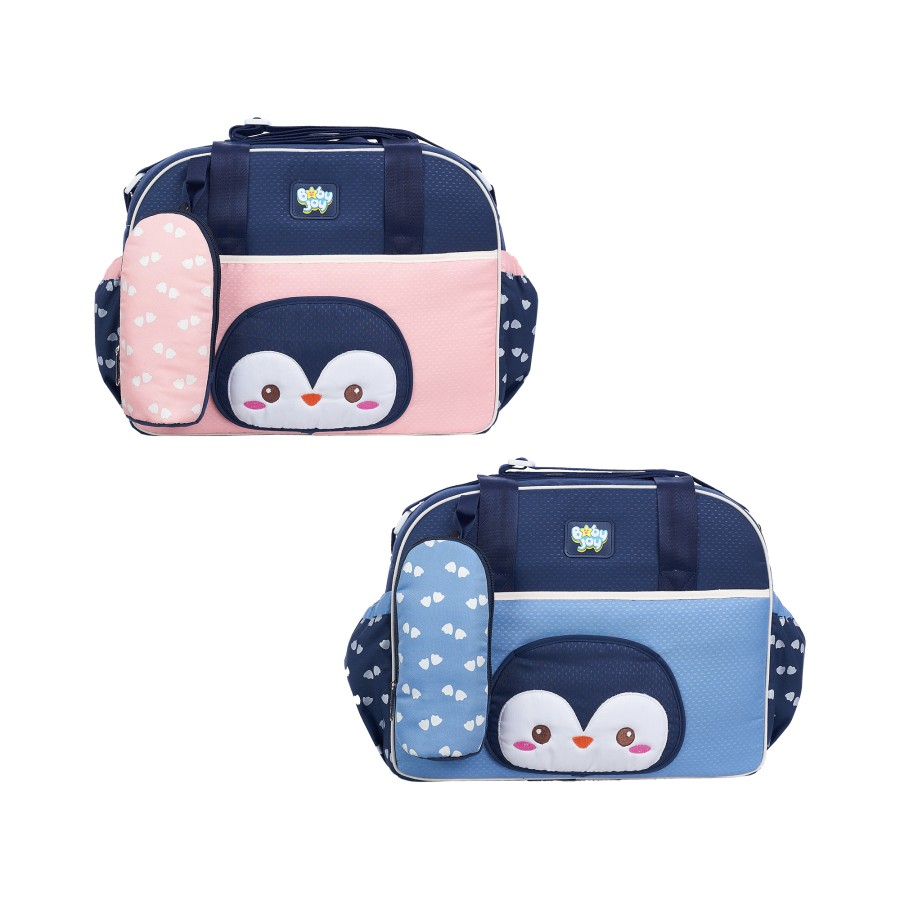 Makassar Tas Bayi Baby Joy Penguin Series BJT1038 / Perlengkapan Bayi