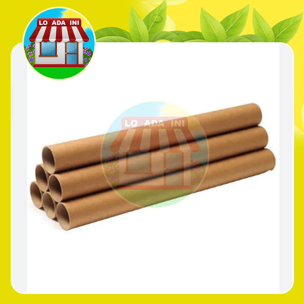 

pipe core - tube core - tube poster - pipe core untuk bungkus poster atau walpaper - pipe core potongan panjang 32 - 33 cm