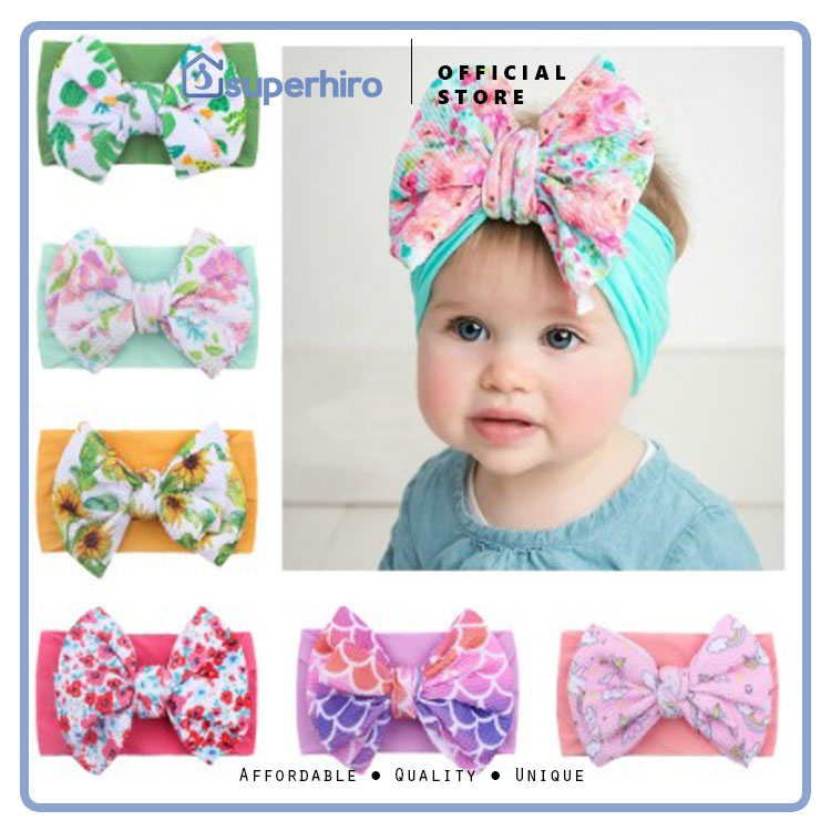 Bandana Baby bando bayi Perempuan headband bayi newborn turban