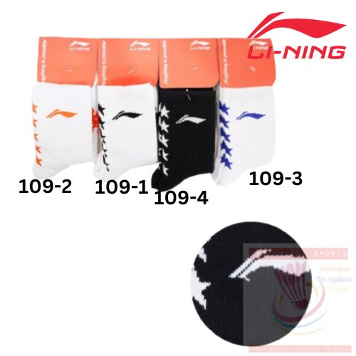 KAOS KAKI LINING BADMINTON BULUTANGKIS LINING AWLQ 109 ORIGINAL