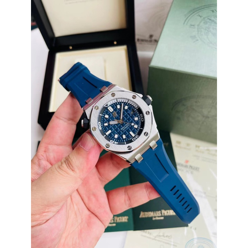 TERMURAH jam tangan AP rubber fAshion wanita pria FREE BOX