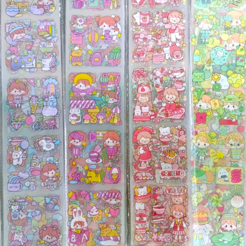 

STIKER/MOMO GEMOY PANJANG((1 set isi 5 lembar kotak))