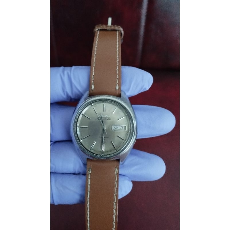 Jual BU Jam Tangan Seiko 5 Actus Automatic 21 Jewel  7019-7060 ORIGINAL JDM SALMON DIAL Bonus Strap 