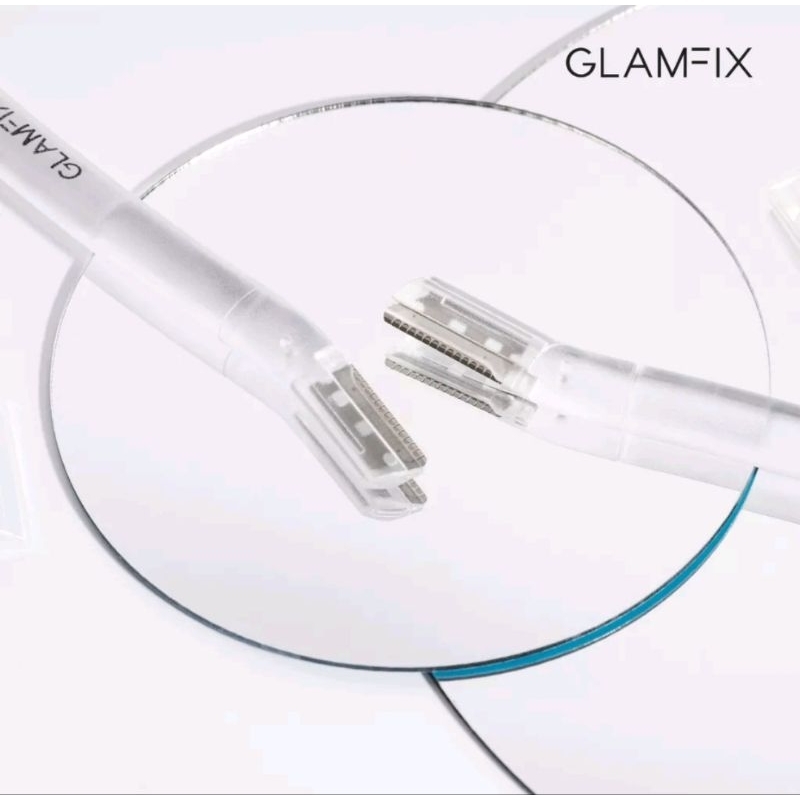 GLAMFIX Eyebrow Trimmer Pisau Cukur Alis Isi 2pcs Glam Fix