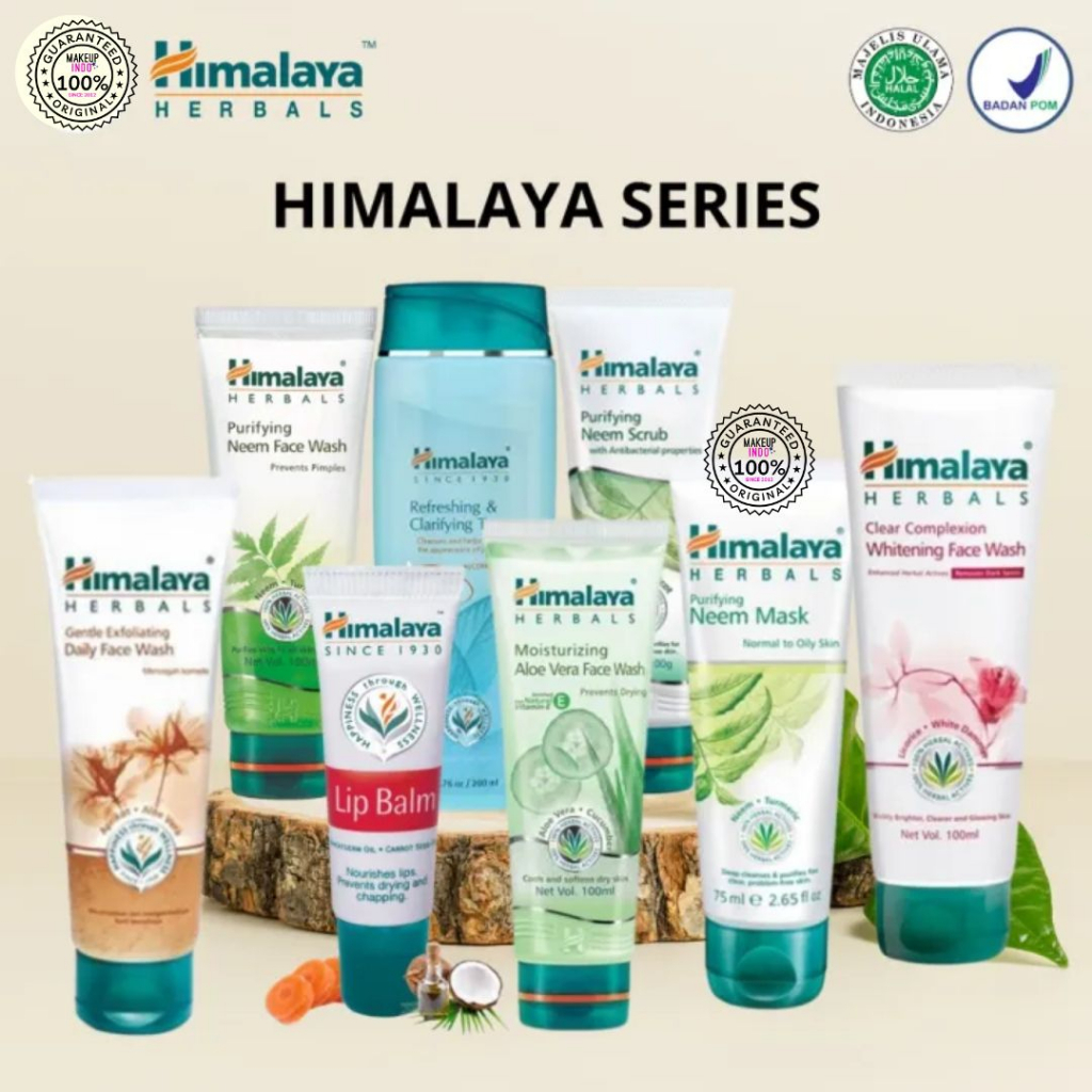 (TERMURAH) HIMALAYA NEEM Series Facial Wash / Foaming / Scrub / Mask / Gentle Exfoliating