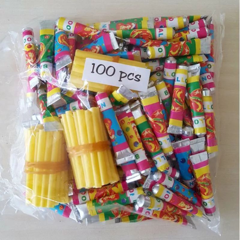 100 PCS BALON TIUP MAINAN ANAK