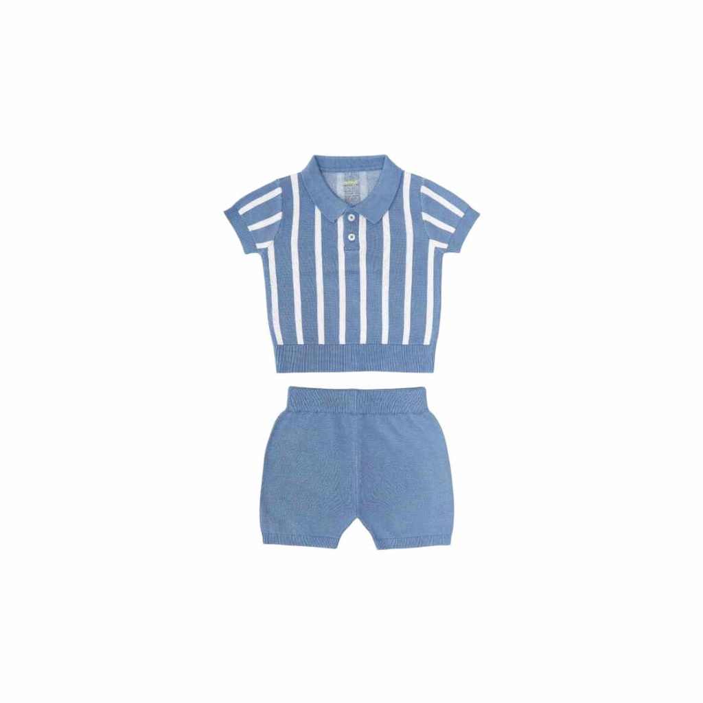 Bamboo And Bub Avery Sets - Atasan Bawahan Baju Setelan Anak Bayi Bamboo Cotton Halus Adem