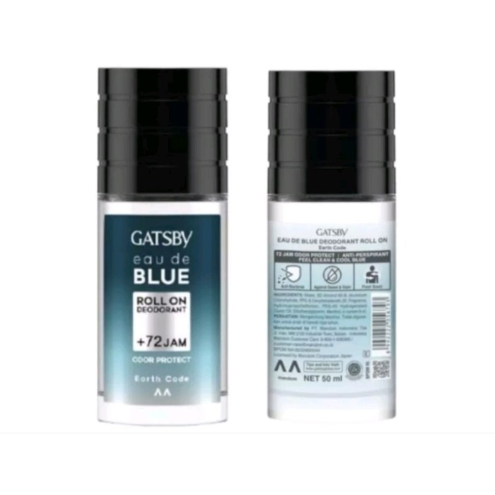 GATSBY ROLL ON DEODORANT EAU DE BLUE DEO ROLL-ON GATSBY 50ML