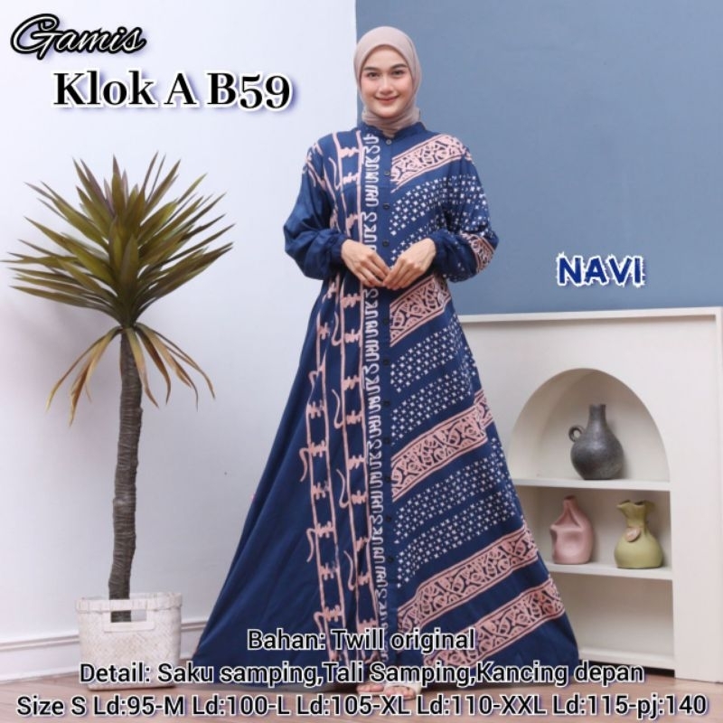 Gamis Twill Original Premium Terbaru 2023 Best Seller Rayon Tuwil Tebal Dress Wanita Lengan Panjang 
