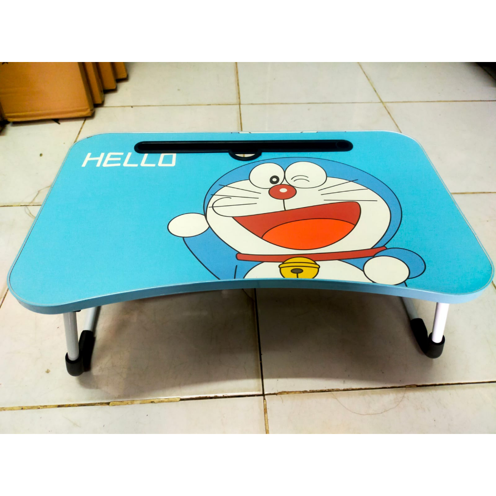 Meja Belaja Karakter Plus Tabel Angka / Meja Belajar Anak Karakter Lucu / MEJA BELAJAR LAPTOP LESEHAN DENGAN KARAKTER KARAKTER 3D