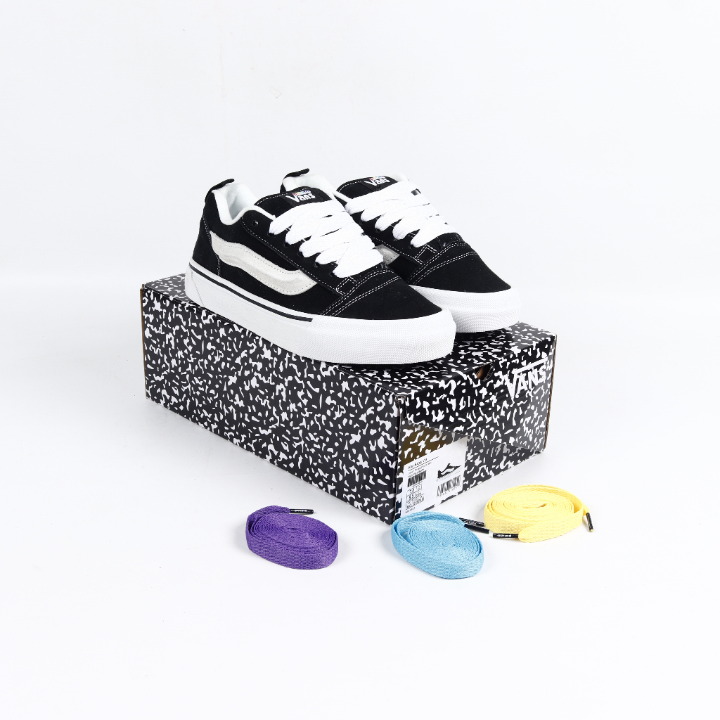 (SLPRDS) Sepatu Sneakers Vans Knu Skool VR3 Vault LX Imran Potato Black White