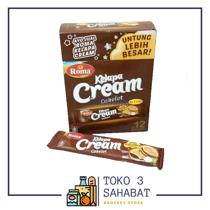 

Roma Kelapa Cream Cokelat