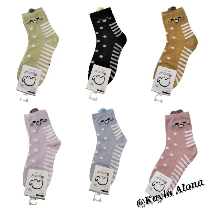 Kaos Kaki Anak 3D Motif Warna &quot; AGATOS &quot;