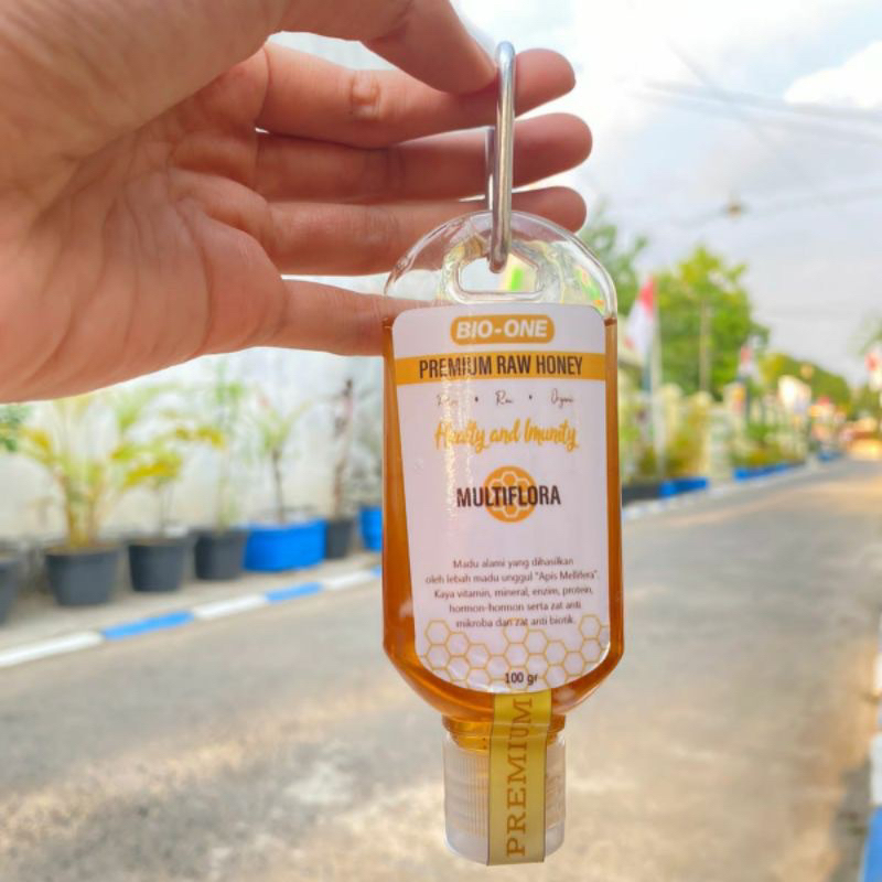 

Premium Raw Honey / Madu Murni Bio-One travel botol 100gr