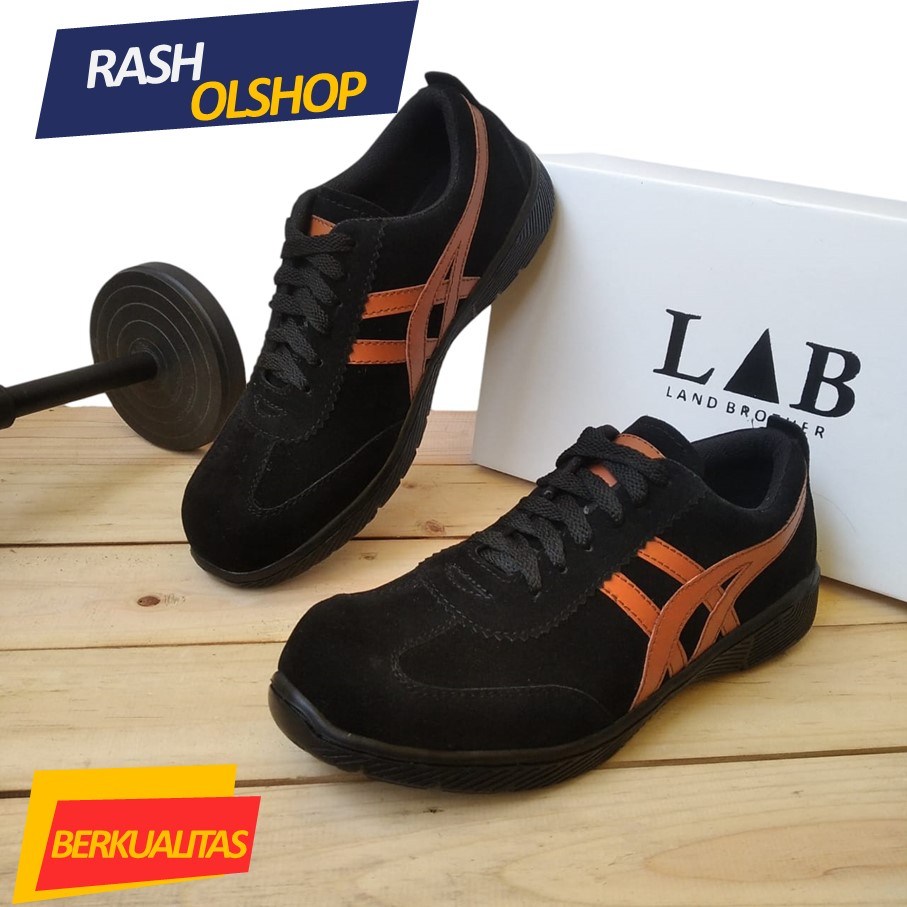 Sepatu Safety Sport Sneakers Sepatu Lapangan Ujung Besi