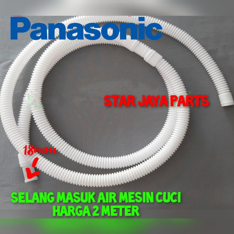 [2METER]Selang masuk air mesin cuci Panasonic 2 tabung