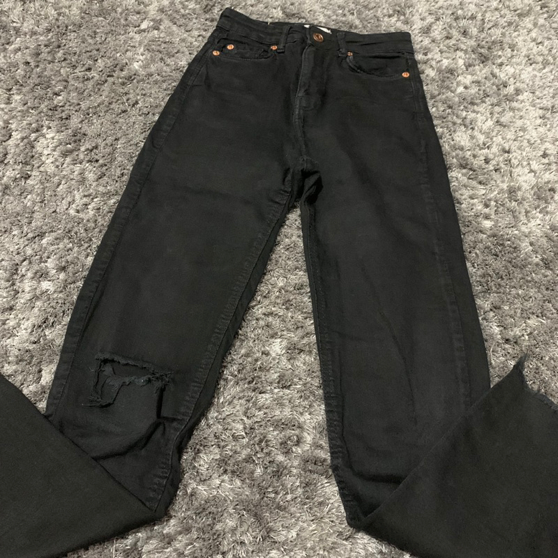 Bershka Ripped Skinny Jeans