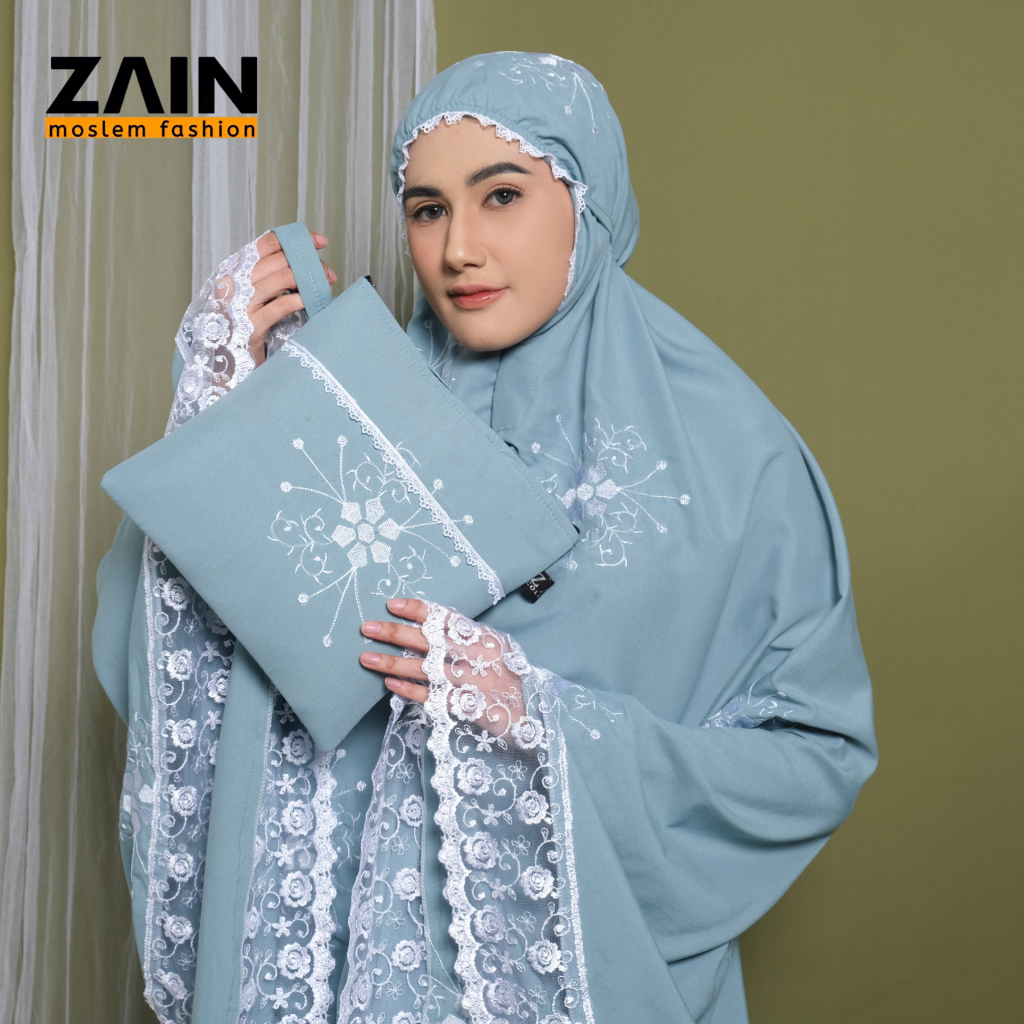 ZAIN - Muken Dewasa Katun Bordir Starla Cantik Mewah