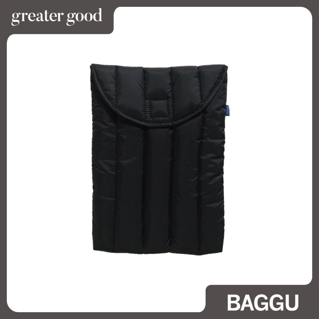 Baggu - Puffy Laptop Sleeve 13"/14" in Black