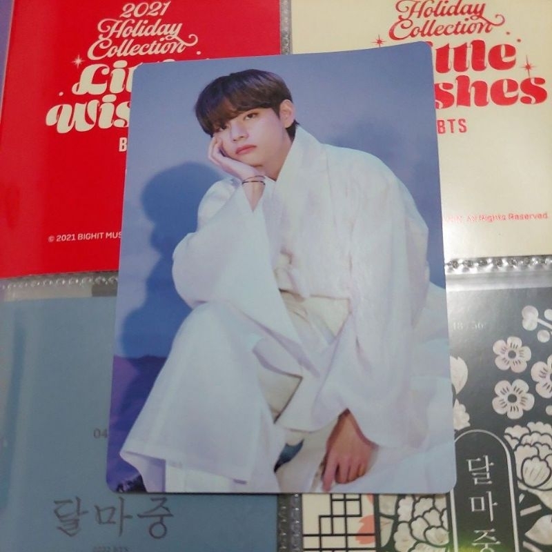 BTS 2021 Dalmajung Official Mini PhotoCard V BTS 45/56