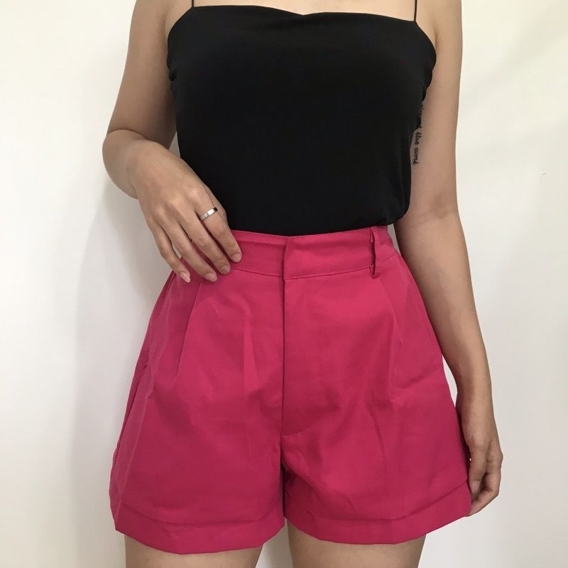 NEW!! Hotpants Amanda JUMBO (Bb 65-75kg) shotpants Highwaist variasi tali pinggang