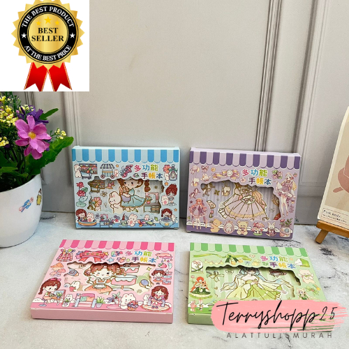 

Buku Spiral Stiker Bertali Buku Stiker Kode KL69 Karakter Kartun Bahan Pvc Anti Air Stiker Jurnal Murah