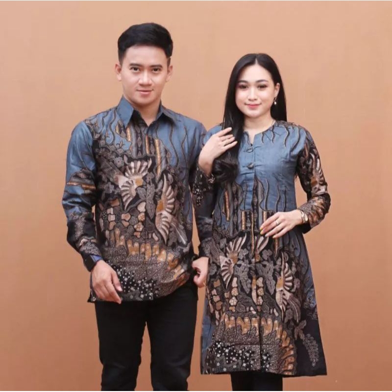 TUNIK BATIK MODERN ATASAN BATIK WANITA BAJU BATIK SERAGAM RESMI KANTOR STYLE BATIK MODERN SIZE M L XL XXL TERBARU || BATIKSP