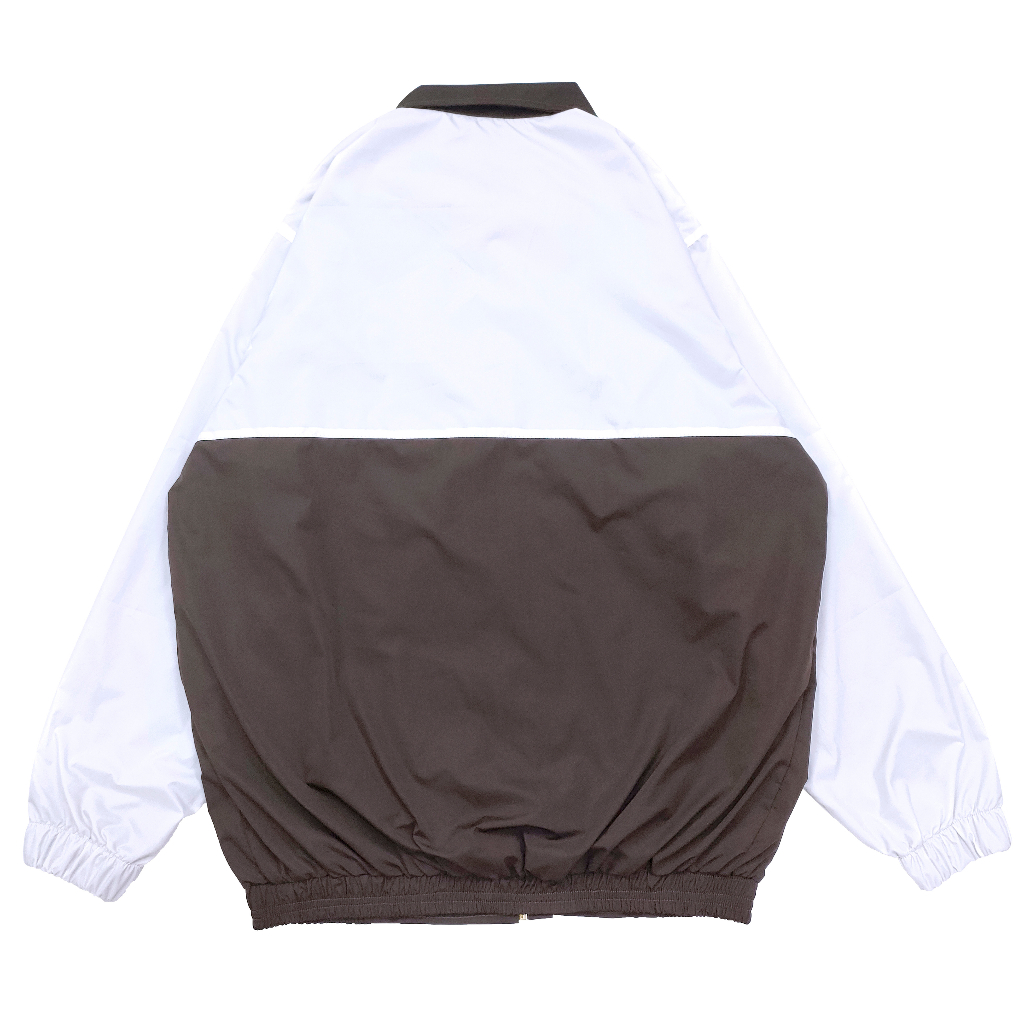 Skullend Jacket Tracktop Suit Logo  Chocolate White