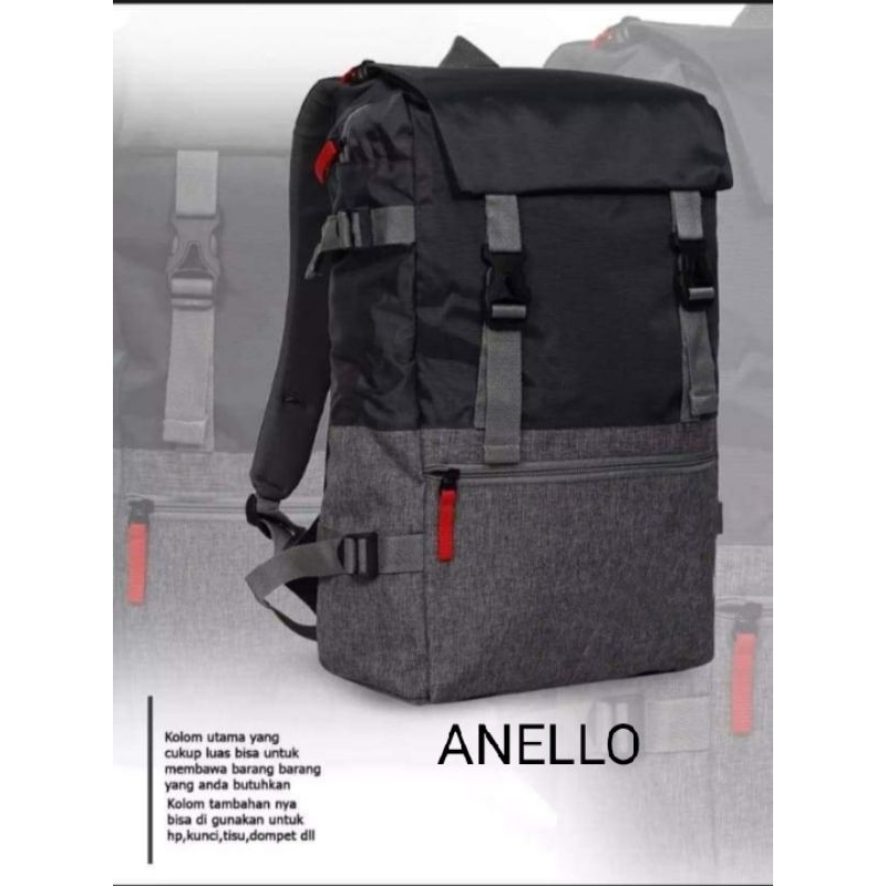 COD TAS RANSEL ANELLO  BACKPACK TAS SEKOLAH - TAS LAPTOP