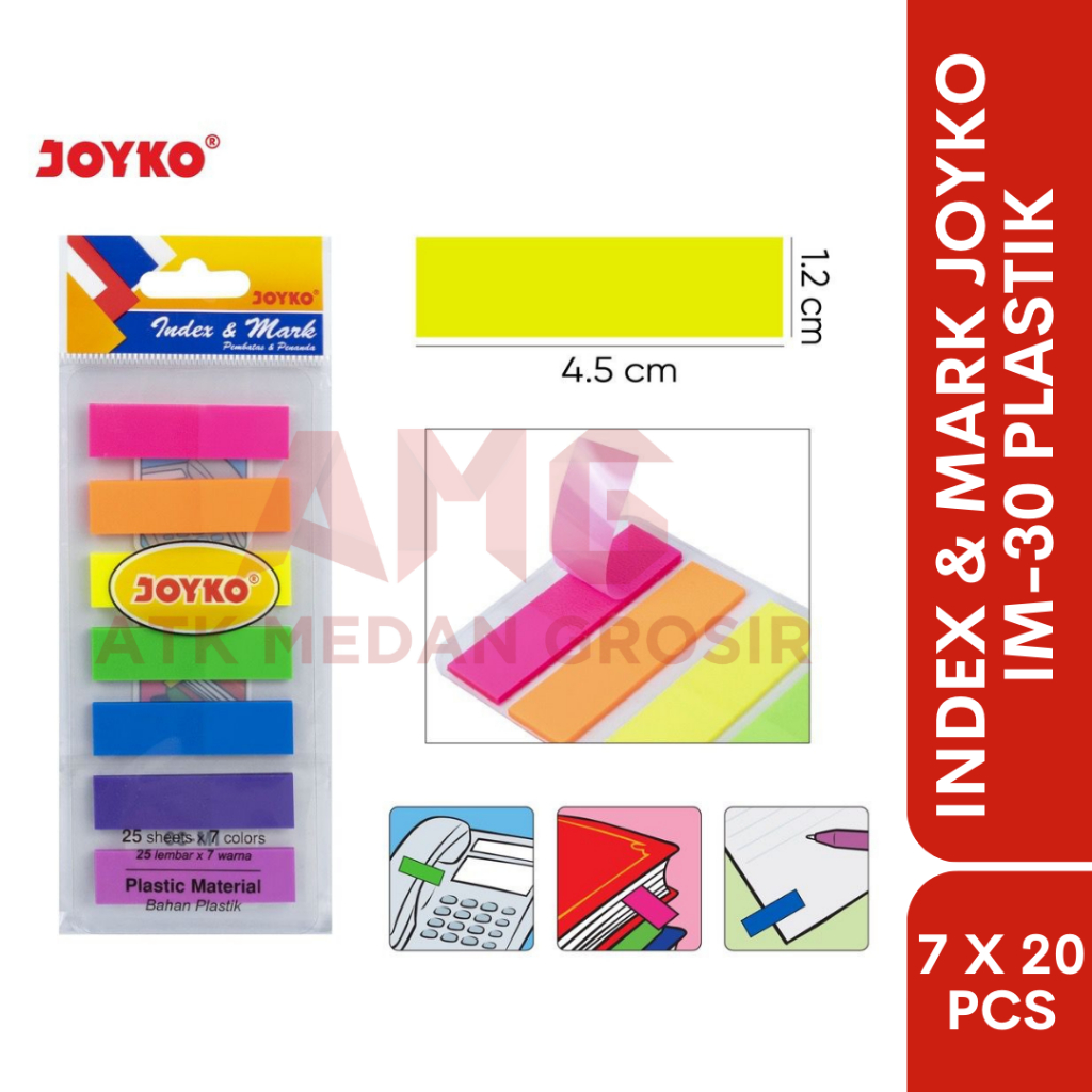 

INDEX & MARK PENANDA PEMBATAS JOYKO IM-30 PLASTIK