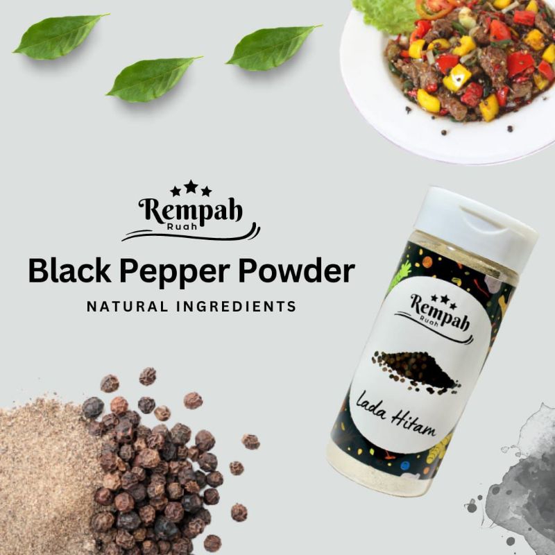 

Rempah ruah bumbu dapur lada hitam 95gram