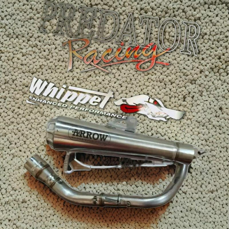 Knalpot Racing arrow all metic nmx/pcx/aerox/beat/scoopy/vario125/vario150