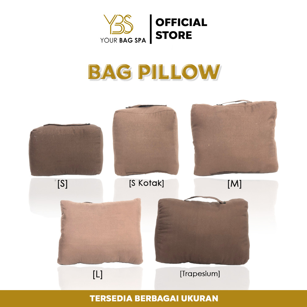 Pillow Bag | Bantal Tas agar tidak tertekuk