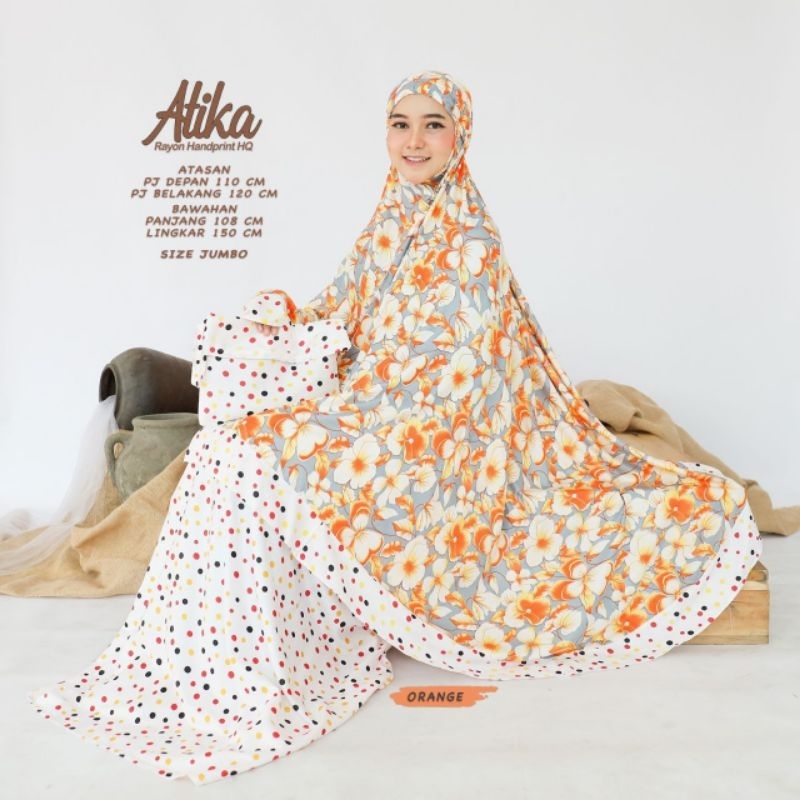 Mukena Dewasa - Mukena Rayon Dewasa - Mukena Rayon Bunga - Mukena Super Adem