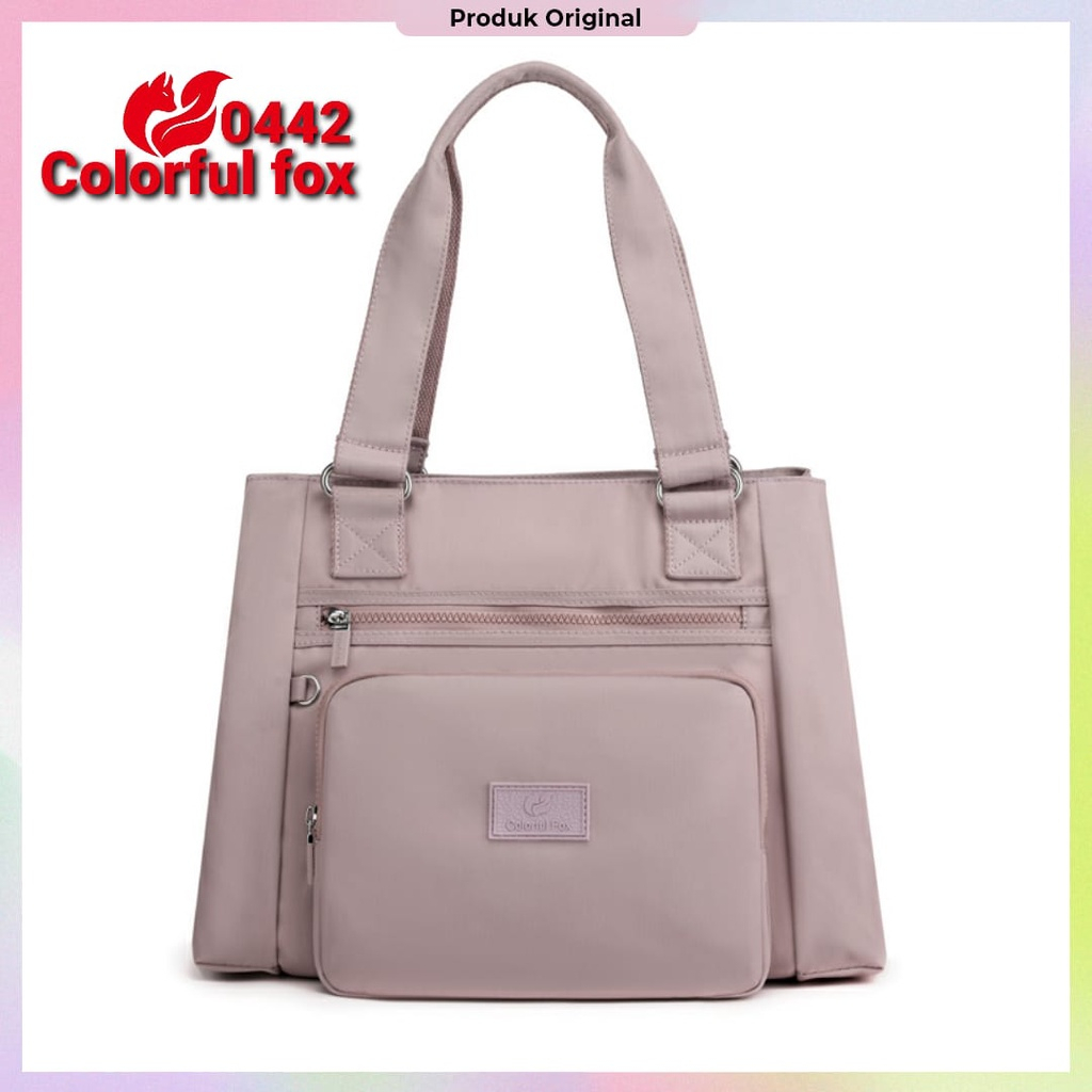 Ocean Sky - COLORFUL FOX 0442 Original import tas bahu wanita waterproof Shoulder Bag Wanita