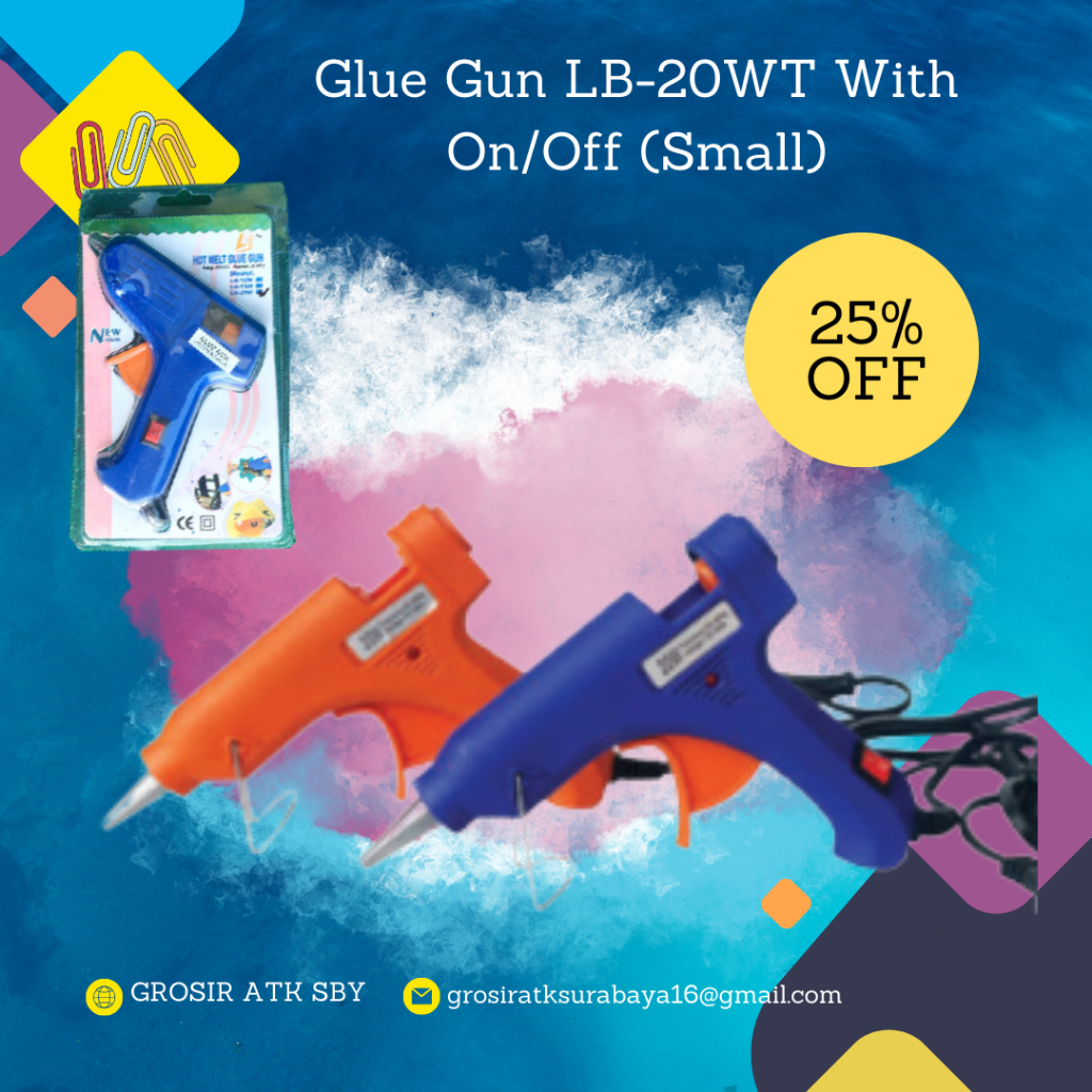 

Alat Lem Tembak / Glue Gun LB - 20WT (ON/OFF) (Small)