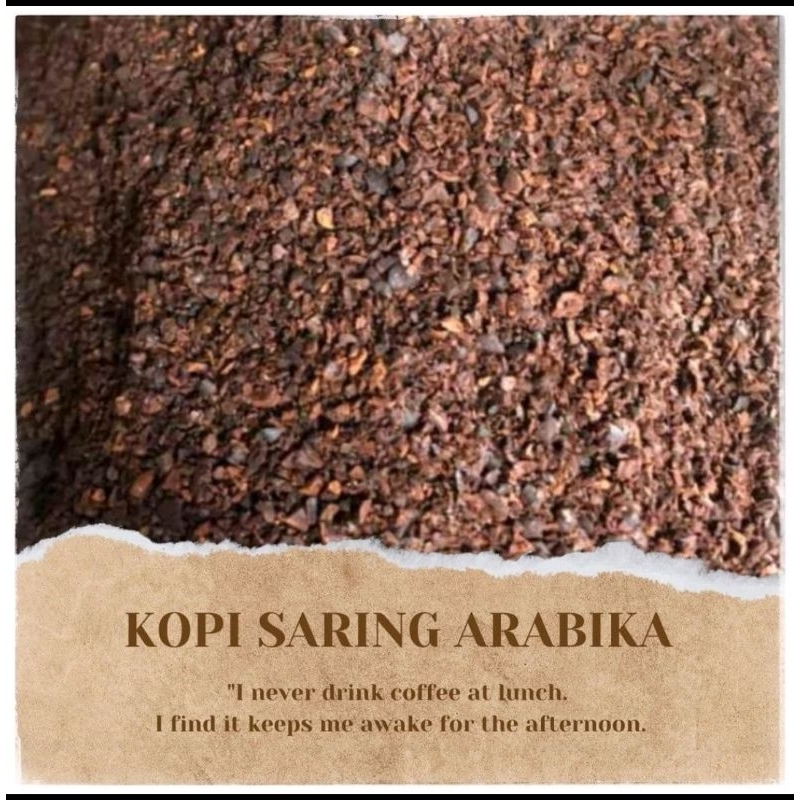 

Kopi Saring Arabika Gayo 500 Gram