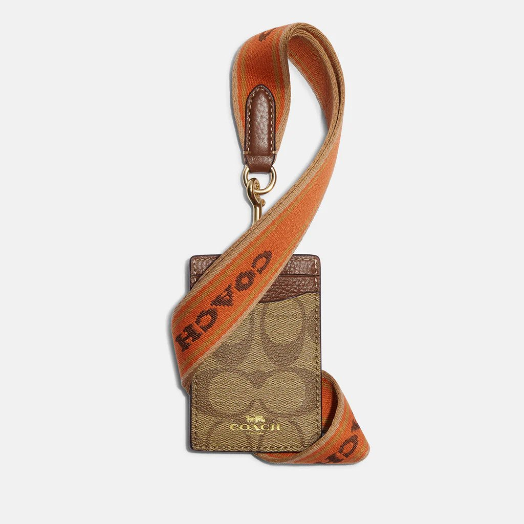 

Coach ID Lanyard Khaki/Canyon Multi CH713