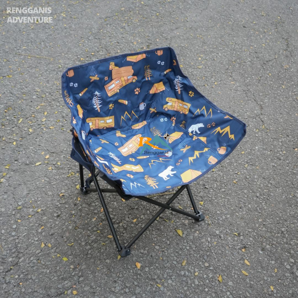 KURSI LIPAT OUTDOOR FOLDING CHAIR DHAULAGIRI FC 600 KURSI SANTAI CAMPING