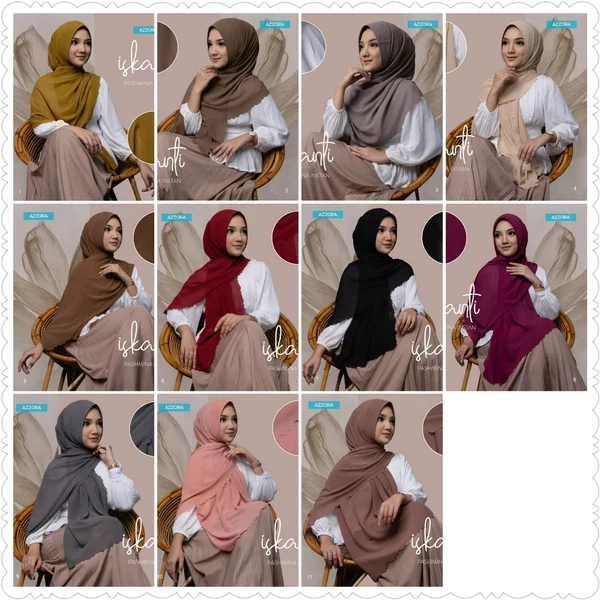 Pashmina Tali Iskanti by Azzora