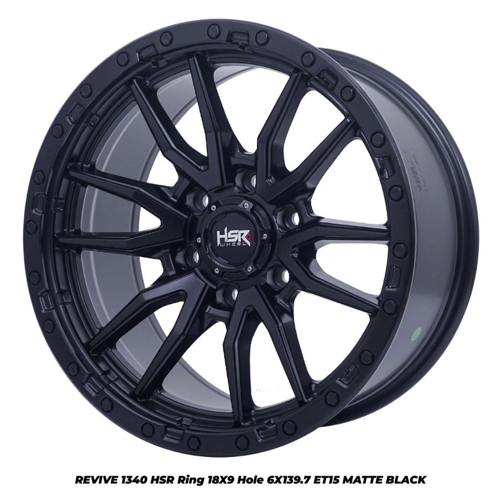 Velg Ring 18 HSR REVIVE 1340 Velg Mobil R18 Fortuner Ranger Pajero Hilux DC Lobang 6