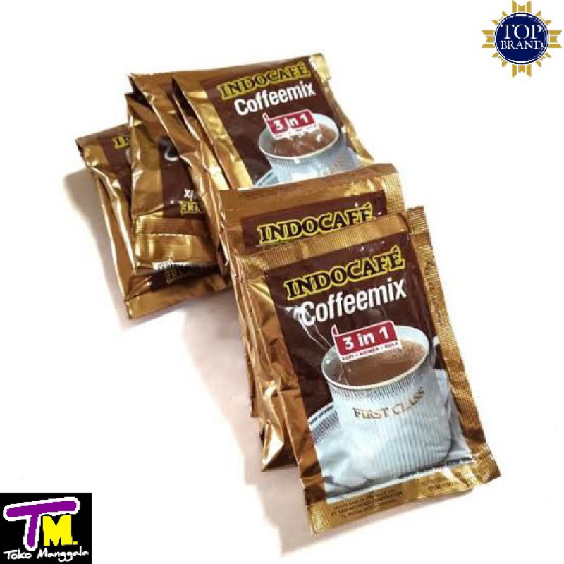 

INDOCAFE COFFEEMIX Kopi all 3in1 20gr perenceng 10sachet