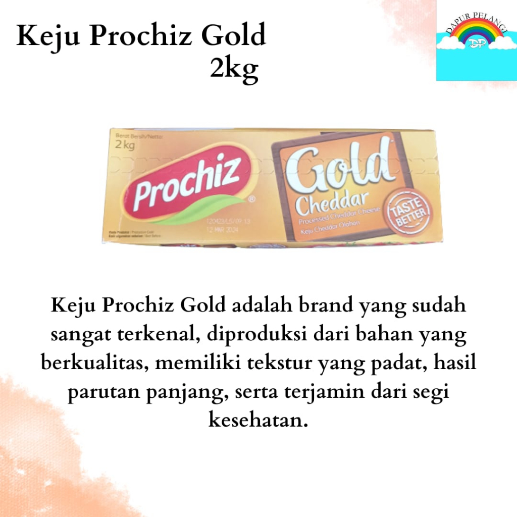 

Keju Parut/Keju Prochiz Gold 2kg